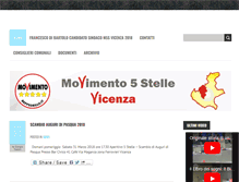 Tablet Screenshot of movimento5stellevicenza.it